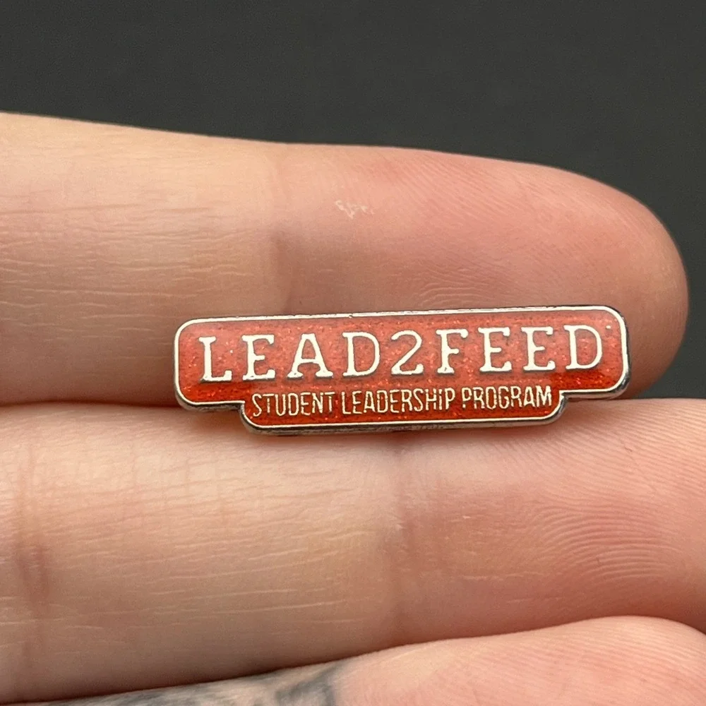 Lead2Feed‎ Student Leadership Program Lapel Hat Pin